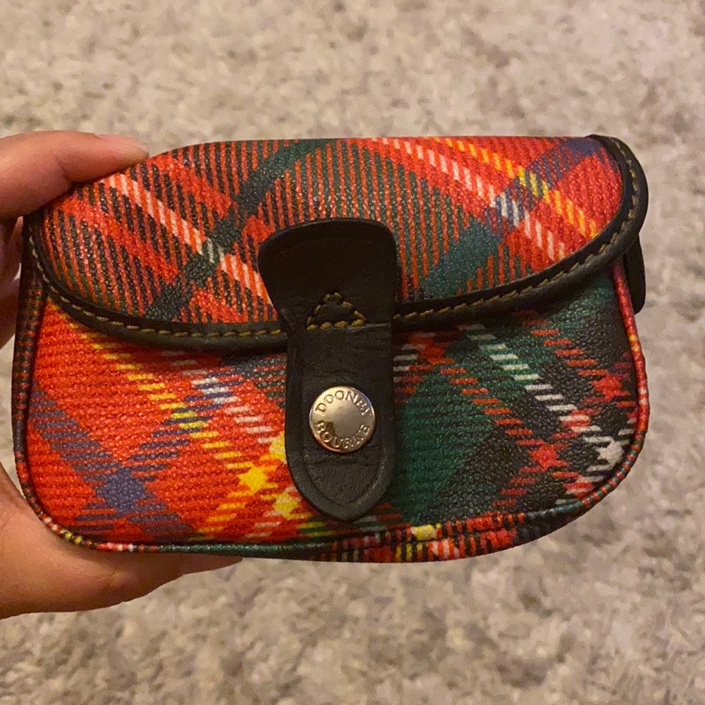 Authentic Plaid Dooney & Bourke Small Purse